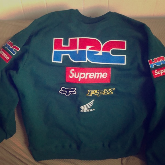 supreme honda crewneck